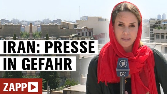 Natalie Amiri, ARD Korrespondentin in Teheran. © NDR 