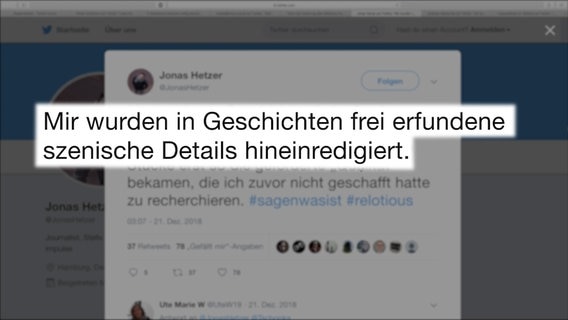 Auf Twitter berichten Journalisten unter dem Hashtag #sagenwasist über ihre Erfahrungen mit Fälschungsversuchen.  