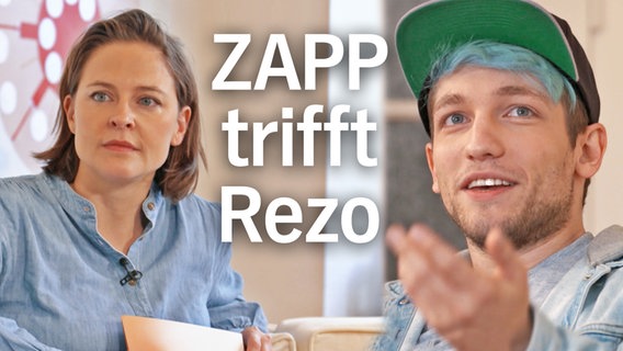 Rezo und Kathrin Drehkopf für ZAPP Originals © NDR 