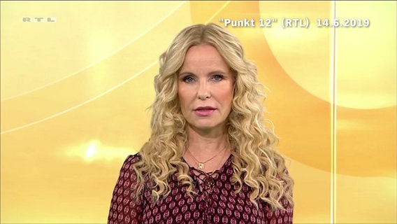 RTL-Moderatorin Katja Burkard. © NDR 