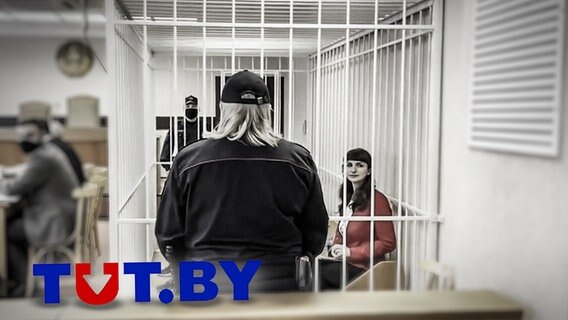 tut.by-Reporterin Katja Borisewitch wurde nach sechs Monaten Haft entlassen © NDR 