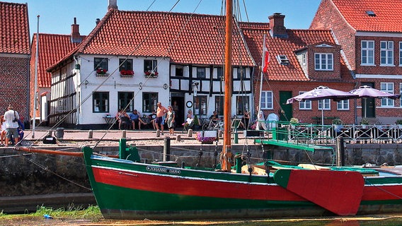 Der Hafen von Ribe - im ältesten und für viele schönsten Städtchen Dänemarks. © NDR/MANFRED SCHULZ TV & FilmProduktion 