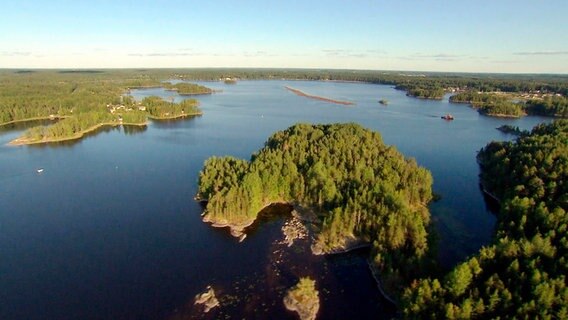 Der Saimaa in Finnland ist Europas viertgrößter See. © NDR 
