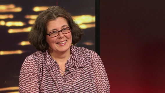Die Hamburger Schwimmerin Anke Höhne im Sportclub-Studio © Screenshot 