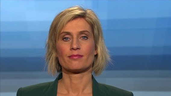 Moderatorin Susanne Stichler.  