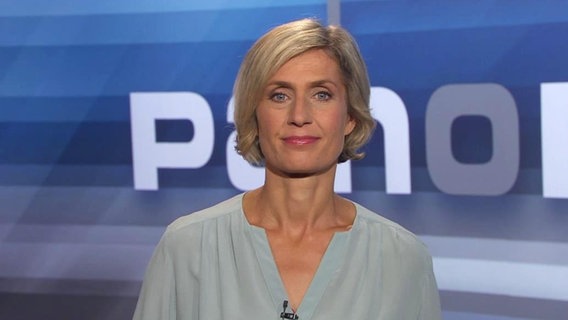 Moderatorin Susanne Stichler.  