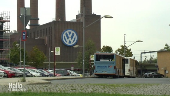 Ein VW-Werk.  