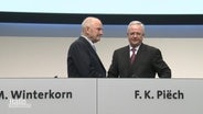 Der ehemalige VW-Chef Martin Winterkorn (links) und Ferdinand Piëch.  