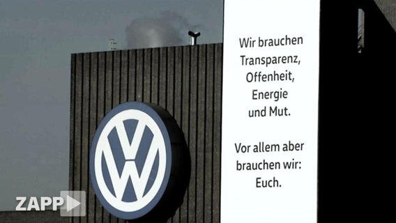 Ein VW-Gebäude  