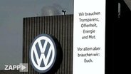 Ein VW-Gebäude  