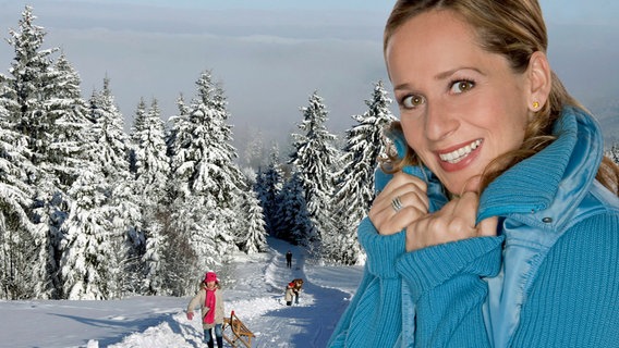Tamina Kallert fährt ins Sauerland, wo es in diesem Winter Ski und Rodel gut über Wochen hieß. © WDR/H. Sachs/dpa/Thissen, (M, I.Zimmermann) 