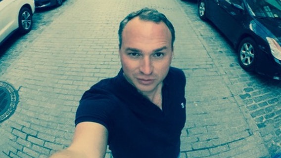 Ein Selfie von NDR Journalist Florian Müller.  