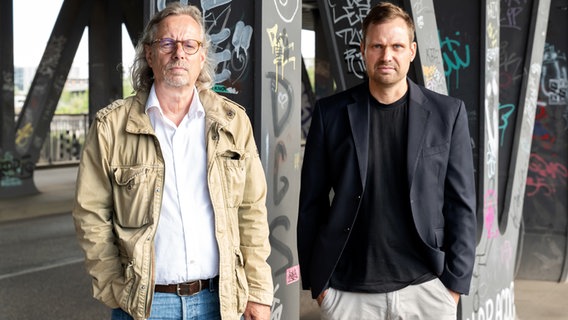 Investigativreporter Thomas Heise und Claas Meyer-Heuer © Isabela Pacini Photographie Foto: Isabela Pacini Photographie