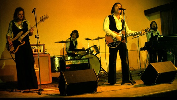 Gerry & The Pacemakers in den 70er Jahren. © picture-alliance / jazzarchiv Foto: Hardy Schiffler