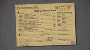 Häftlingskarte von Anatolij Reschetnikow aus dem Konzentrationslager Stutthof, im Bestand der Arolsen Archives. © Arolsen Archives 