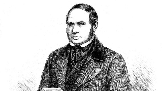 Zeitgenössisches Porträt des Verlagsbuchhändlers Karl Baedeker (1801-1859). © picture-alliance / dpa | Bifab 