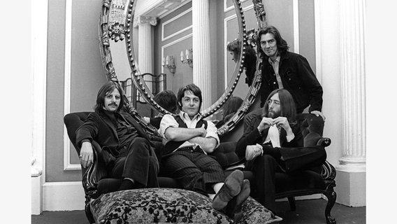 Die Beatles (v.l.n.r. George Harrison, Paul McCartney, John Lennon, Ringo Starr) © picture alliance/Apple Corps Ltd./dpa Foto: Apple Corps Ltd