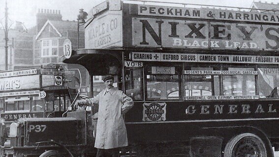 Omnibus in London 1904 © Heinrich-Büssing-Haus, Nordsteimke/ MAN 