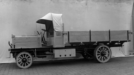 Subventionswagen von Heinrich Büssing im Jahr 1908 © Heinrich-Büssing-Haus, Nordsteimke/ MAN 