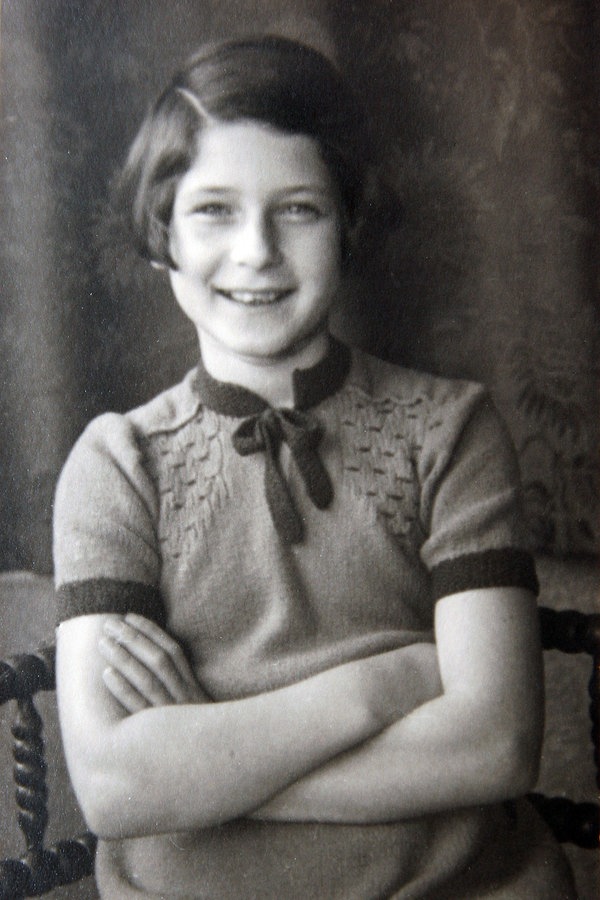 Irene Butter, geborene Hasenberg, als Kind. © privat 