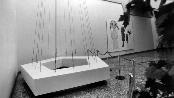 Eine Kunstausstellung im CCH © Hamburg Messe und Congress-Archiv 