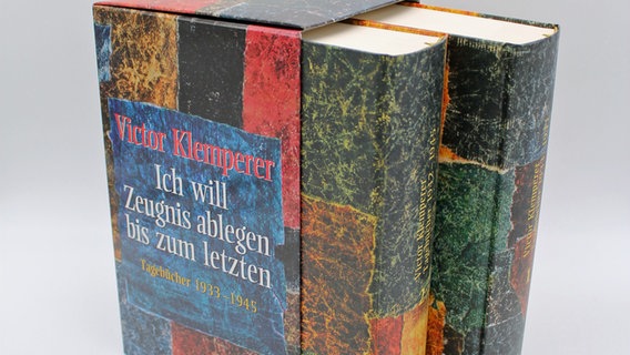 Schuber-Ausgabe von 1995 der Tagebücher von Victor Klemperer im Aufbau Verlag. © Aufbau Verlag 