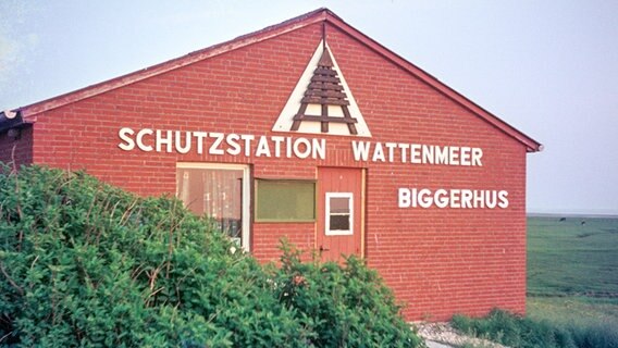 Das Biggerhus der Schutzstation Wattenmeer auf Hallig Hooge © Schutzstation Wattenmeer 