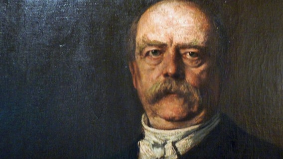 Porträt Otto von Bismarcks, gemalt von Franz von Lenbach © NDR Foto: Irene Altenmüller