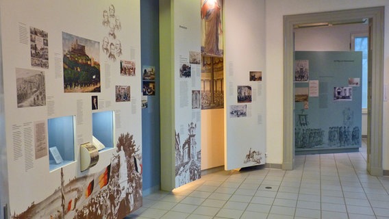 Ausstellungsraum der Bismarck-Stiftung in Friedrichsruh © NDR Foto: Irene Altenmüller