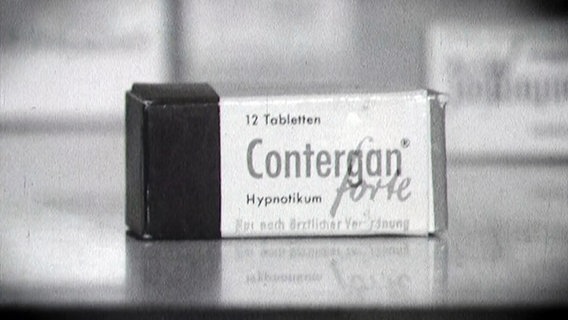 Eine Packung Contergan-Tabletten © NDR 