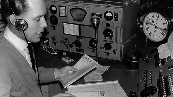 Küstenfunkstation Norddeich Radio, 1959. © © NDR/Hans-Joachim Brandt 