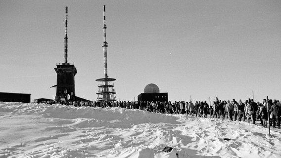 Mauerfall im Dezember 1989 im Harz © Hansjörg Hörseljau 