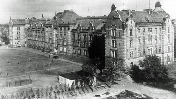 Die "Alte Kaserne" in der Bundesstraße in Hamburg © Staatsarchiv Hamburg 