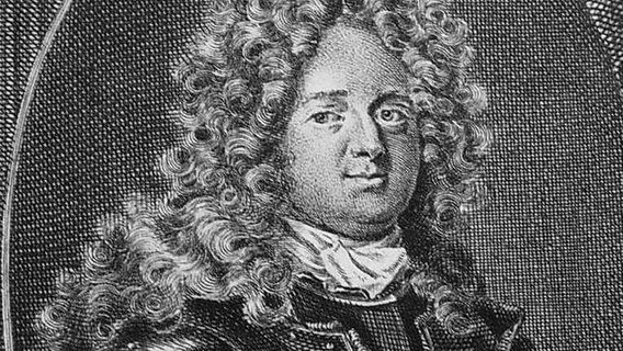Christian Detlev Graf von Reventlow, im 18. Jahrhundert königlicher Präsident in der dänischen Stadt Altona.  