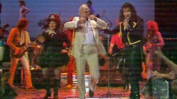 Finale bei der Rock-Revue '79, unter anderem mit Elli Pyrelli (li.) und Rudi Ratlos Finale bei der Rock-Revue '79, unter anderem mit Elli Pyrelli (li.) und Rudi Ratlos © Udo Lindenberg