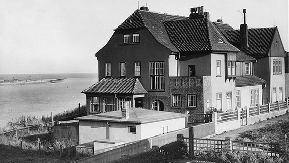 Die Vogelwarte Helgoland 1926. © Archiv IfV 