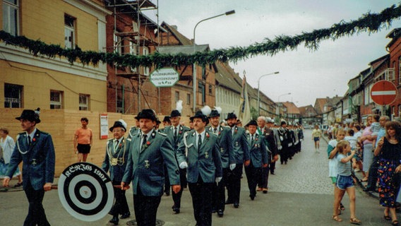 Archiv: Boizenburger Schützenfest 1991.  