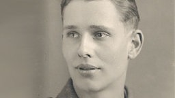 Zeitzeuge Ralph Brauer als Soldat, 25.03.1945 Zeitzeuge Ralph Brauer als Soldat, 25.03.1945 © privat