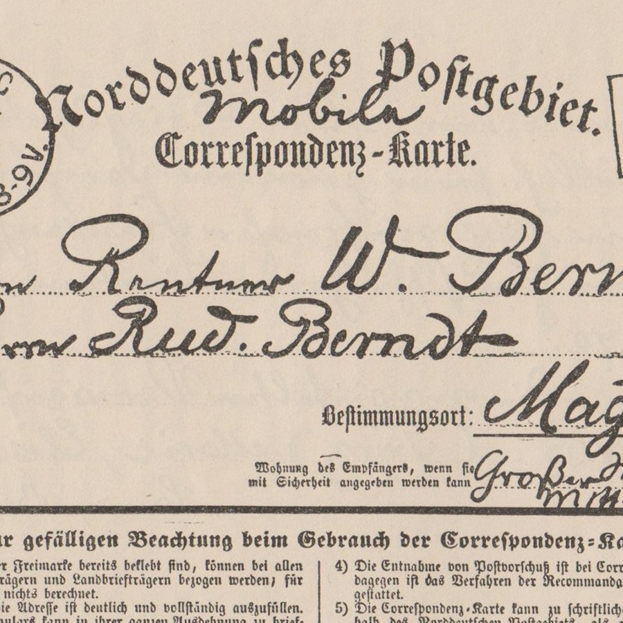 150 Jahre Bild Postkarte Gruss Und Kuss Ndr De Geschichte Chronologie