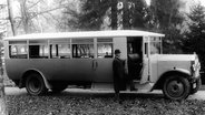 Mercedes-Benz-Omnibus 1925 © dpa Foto: Fotoreport Daimler Chrysler