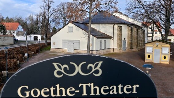 Das Goethe-Theater in Bad Lauchstädt nach der Außen-Sanierung im Jahr 2020. © picture alliance/dpa/dpa-Zentralbild Foto: Hendrik Schmidt