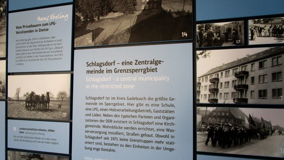 Das Museum Grenzhus in Schlagsdorf - Denkmal der innerdeutschen Grenze © NDR Foto: Axel Seitz