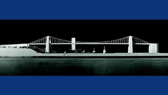 Das Modell einer Brücke © Niels Gutschow 