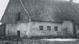 Das zugewiesene Haus für die Familie Büchner in Warnow-Hof bei Crivitz. © NDR 