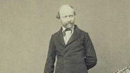 Porträtaufnahme des deutschen Dichters und Dramatikers Friederich Hebbel (1813 - 1863), um 1860 © picture alliance / akg-images 