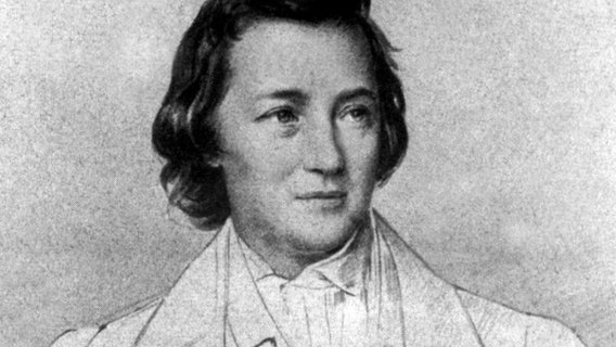 Bildnis Heinrich Heines von Samuel Diez von 1842 © picture-alliance/ dpa Foto: dpa