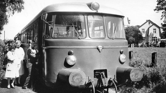 Triebwagen der AKN 1966. © Hamburger Hochbahn 