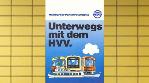 HVV-Werbeplakat von 1980. © HVV 