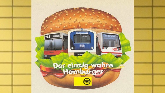 Werbeplakat des HVV von 1992. © HVV 