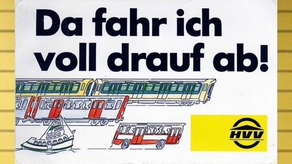 HVV-Werbeplakat von 1980. © HVV 